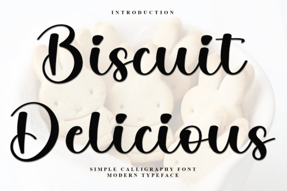 Biscuit Delicious: The Festive Font That Serves Your Campaign Message