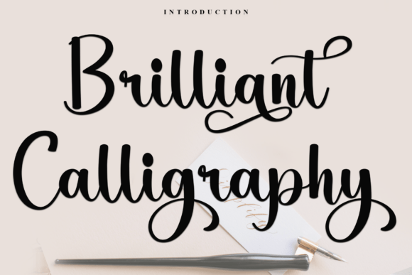 Brilliant Calligraphy: A Festive Typeface Review for Designers