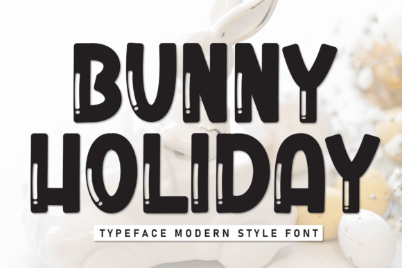 Bunny Holiday: A Playful Handwritten Display Font for Branding