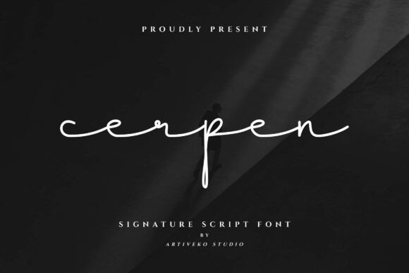 Cerpen Regular: An Elegant Script Font for Modern Websites