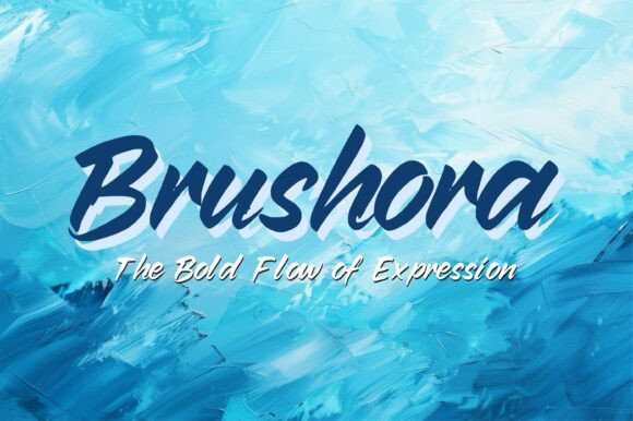 Choosing Brushora: Testing a Dynamic Script Font in a Real Website Project