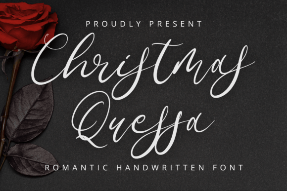 Christmas Quessa: A Script Font for Distinctive Editorial Design