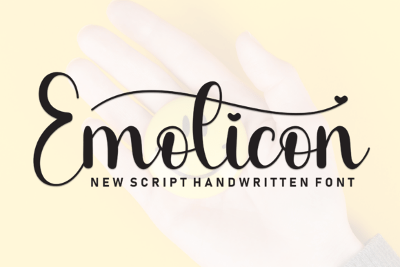 Emoticon: A Handwritten Font for Your Authentic Brand