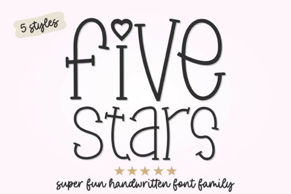 Five Stars Duo: The Typeface That Feels Like Your Business