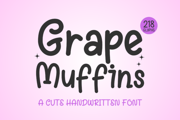 Grape Muffins: The Friendly Font for Your Business Branding