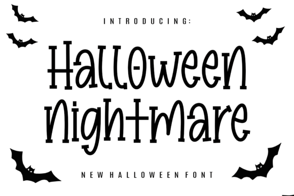 Halloween Nightmare: The Typography Your Hauntingly Beautiful Crafts Deserve