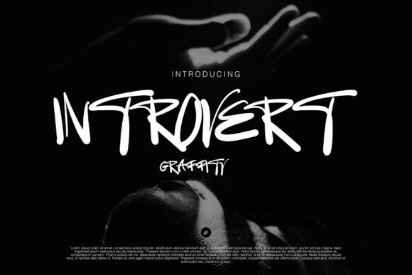 Introvert Graffity: An Authentic Display Font for Web Design