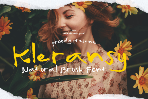 Kleransy Regular: A Bold Brush Font for Editorial Personality