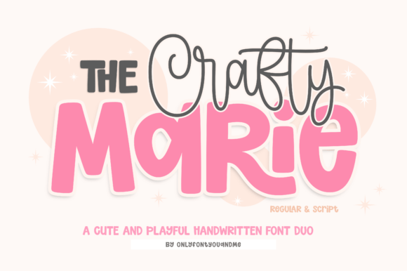 The Crafty Marie Font Duo: A Publisher’s Guide to Engaging Typography