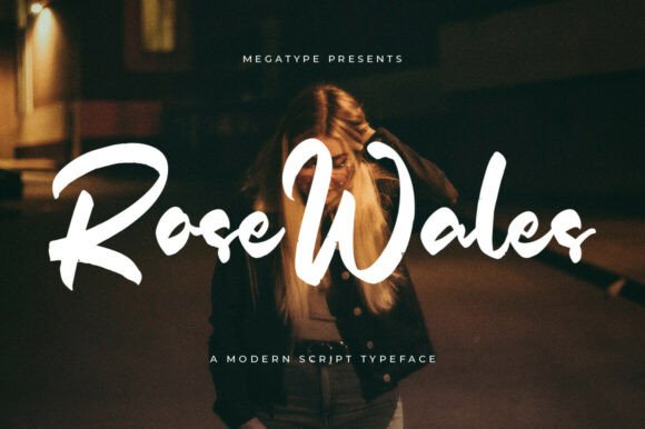 The Rose Wales Font: An Elegant Handwritten Style for Crafters