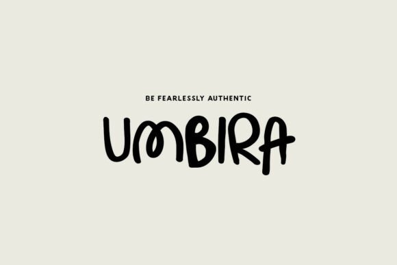 Umbira: A Handwritten Font That Brings Brand Stories to Life